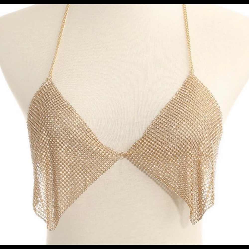 Chain bra